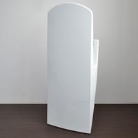 Eccopanta Schlafzimmer-Kleiderständer Blumen-Optik  - weiss 2